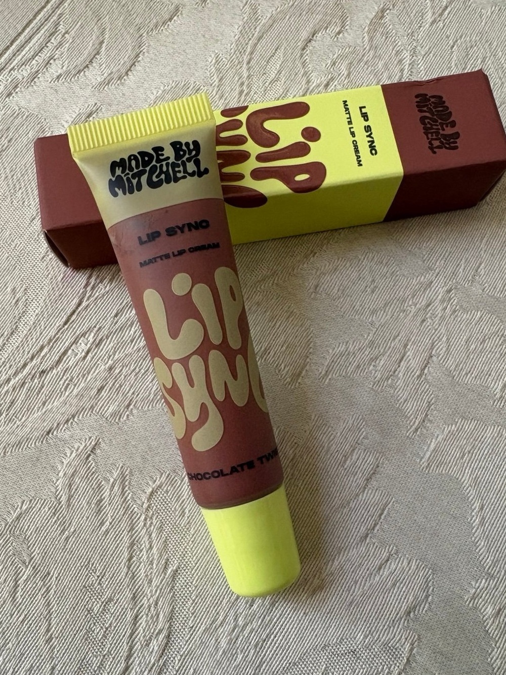 Made By Mitchell Lip Sync Matte Lip Cream Lipstick - Chocolate Twist BNIB